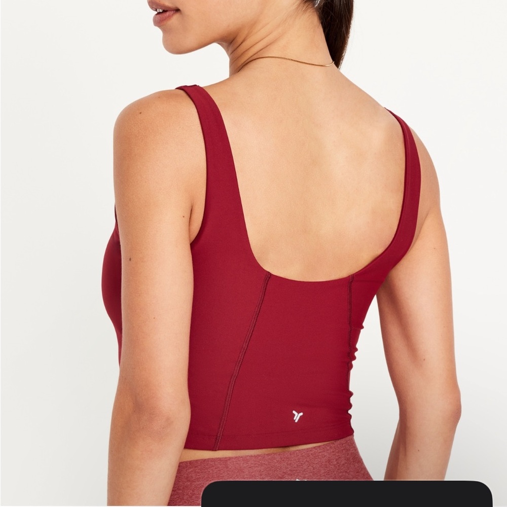 Old Navy NWT Light Support PowerSoft Adjustable Longline Sports Bra Women M
